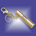 Gold Plated Brass Kaleidoscope Keychain (Screened)